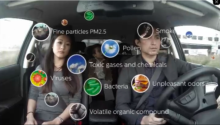 Philips GoPure air purifier for vehicles movie - English version